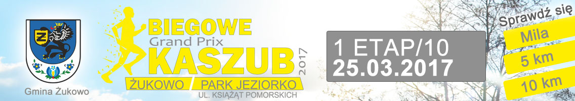 Biegowe Grand Prix Kaszub /1 etap/ -inauguracja