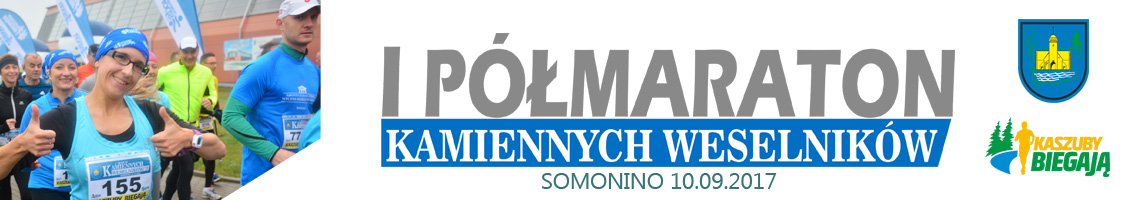 I Półmaraton Kamiennych Weselników - Kaszuby Biegają 2017