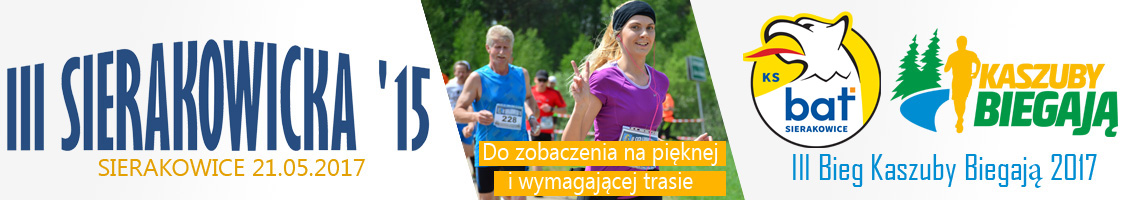 III Sierakowicka '15 - Kaszuby Biegają 2017