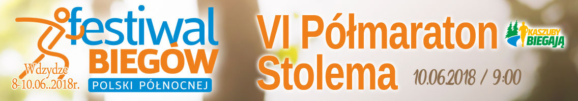 VI Półmaraton Stolema - II Festiwal Biegów Polski Północnej, KB 2018