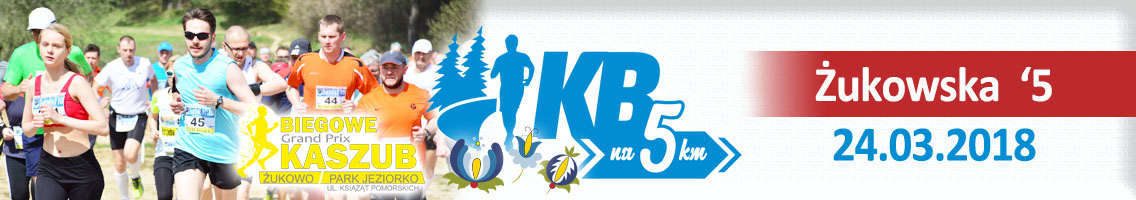 Żukowska '5 - KB na 5 km, Biegowe GPX Kaszub